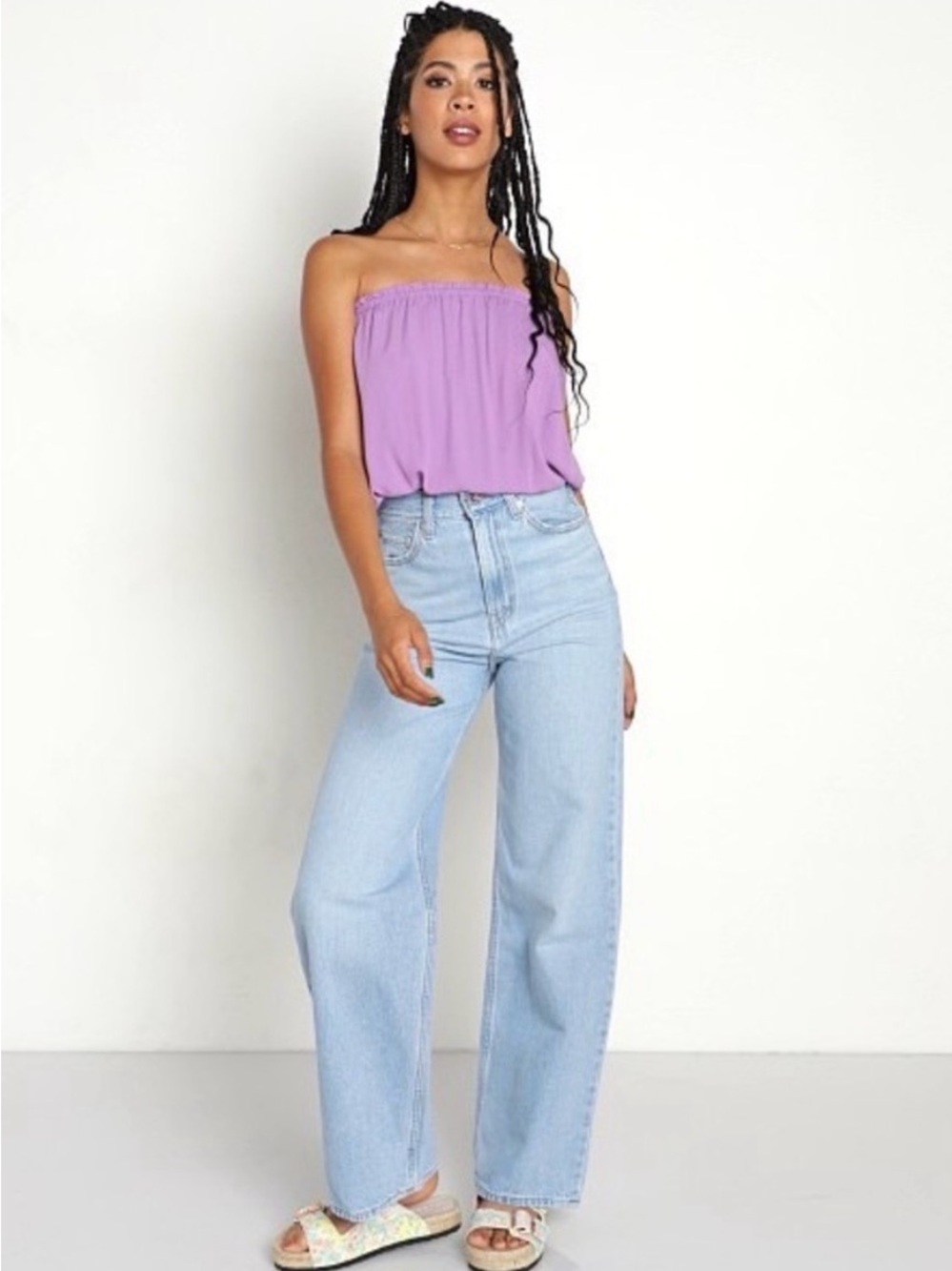 Levis High loose Full circle 32 30.5L read